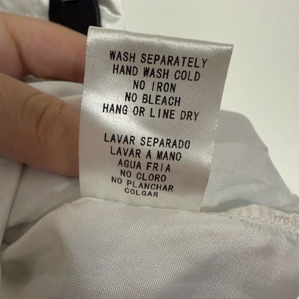 NWT Mango 3D Floral Sheer Maxi Skirt Blue Flower Applique Tulle Overlay Size S - Picture 5 of 6